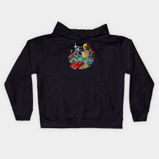 SPACE MOTEL Kids Hoodie